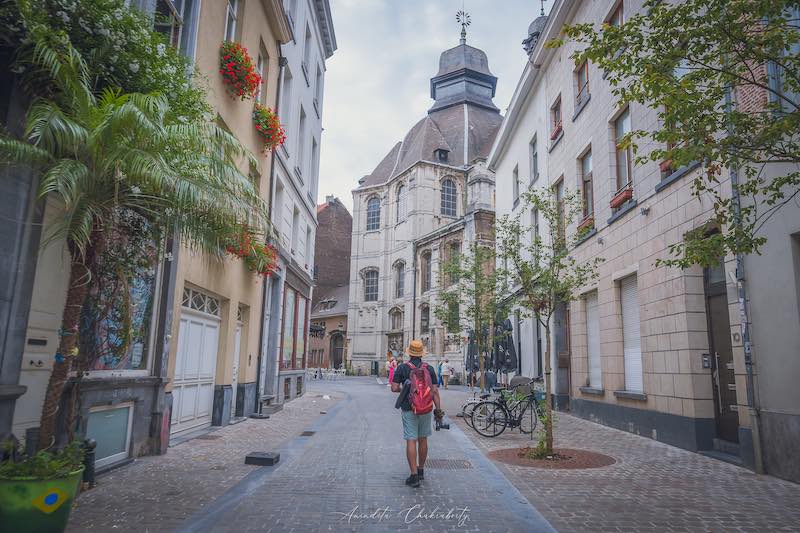 Brussels city walk