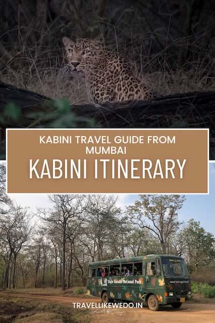 Kabini Itinerary