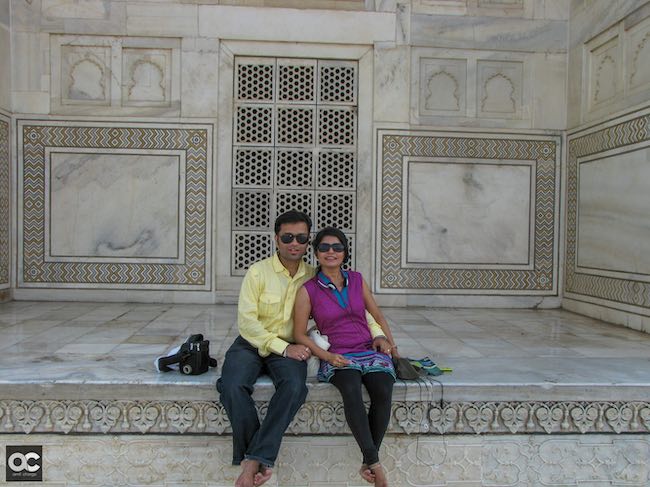 Inside Taj Mahal