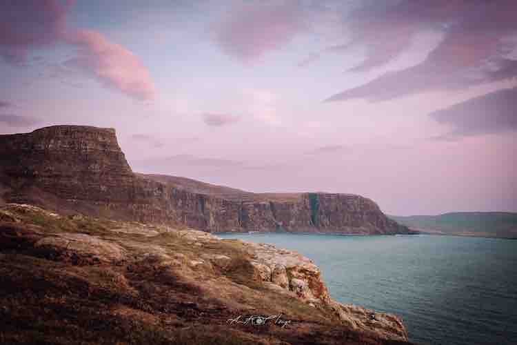 sunset at Skye