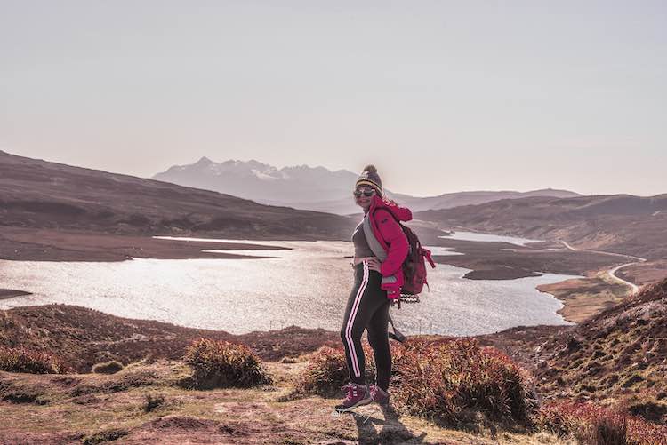 hiking in Skye