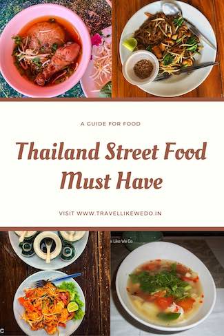 Top Thai Dishes to try