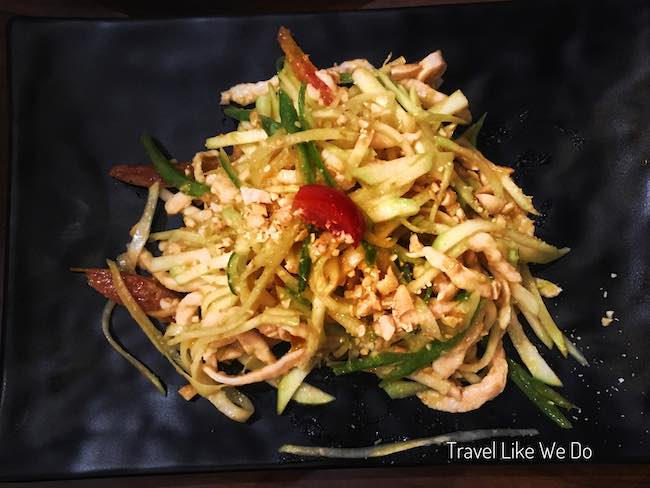 Who could have though Raw Papaya salad could tastes this good