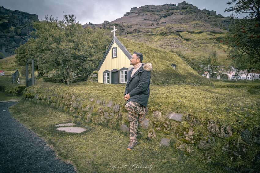 grass church of iceland