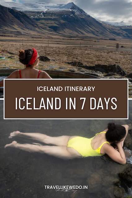 Iceland selfdrive itinerary in 7 days